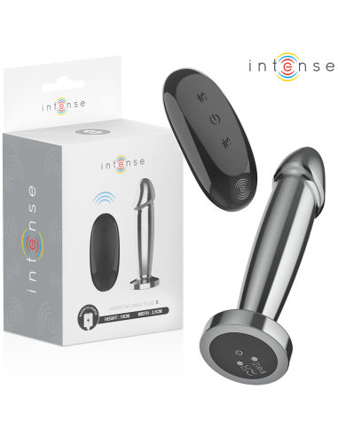 Intense Anal Plug 10 Vibrations Metal...