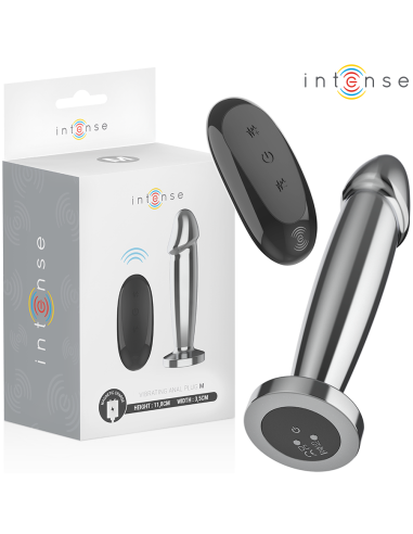Intense Plug Anal 10 Vibrações Dildo...