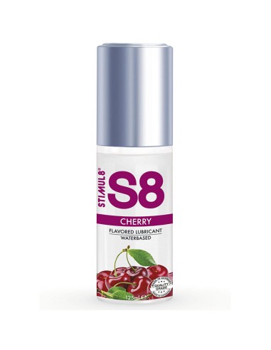 Stimul8 Lubrificante S8 Cereja 125 ml Stimul8 Lubrificante S8 Cereja 125 ml