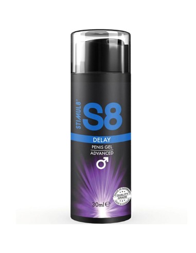 Stimul8 S8 Delay Gel Para El Pene 30 ml Stimul8 S8 Delay Gel Para El Pene 30 ml