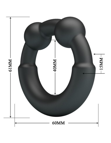 Crazy Bull Anello In Silicone Meco...