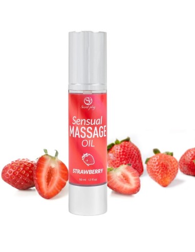 Secretplay Huile De Massage À La Fraise