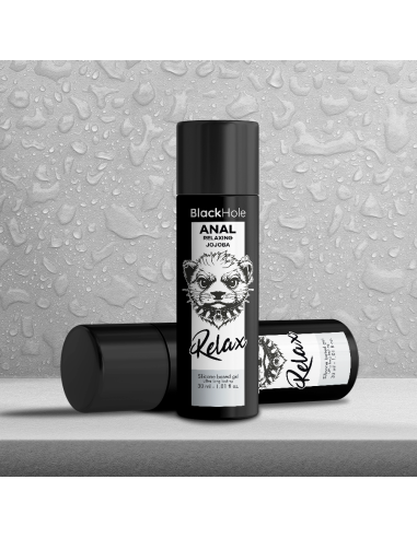 Black Hole Anal Relaxing Con Jojoba...