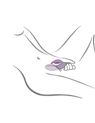 Rocks Off Vibrador Glo Girl Purple... Rocks Off Vibrador Glo Girl Purple...