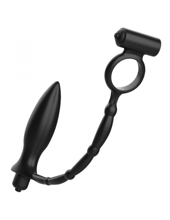 Plug Anal Addicted Toys Avec Anneau Vibrant - MySexyShop