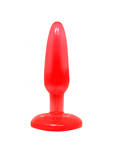 Plug anal tacto suave rojo 14.2 - MySexyShop.eu
