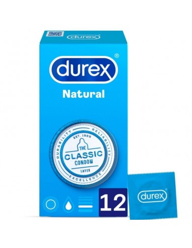 Durex Natural Plus 12 Unités - MySexyShop