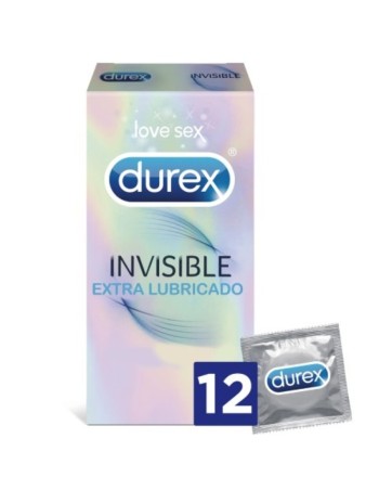 Unsichtbare extra geschmierte durex 12 einheiten - MySexyShop.eu