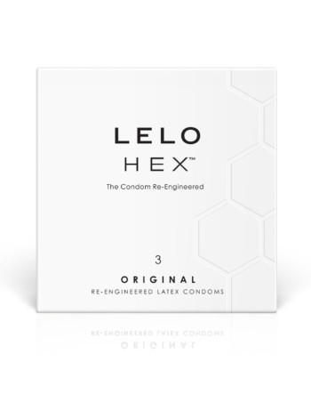 Lelo hex preservative box 3 einheiten - MySexyShop.eu
