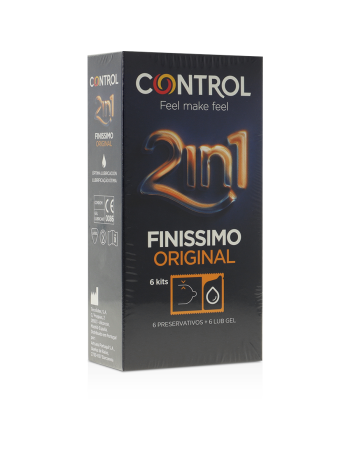 Control 2in1 Finissimo + Lubricant - MySexyShop.eu