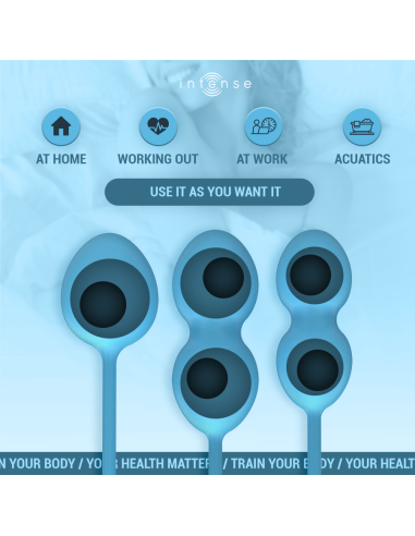 Intense Charli Kegel Ball Kit Bleu