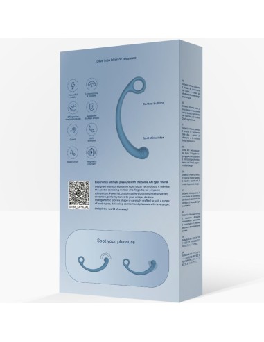 Snail Vibe Axi Vibrador De Massagem Azul Snail Vibe Axi Vibrador De Massagem Azul
