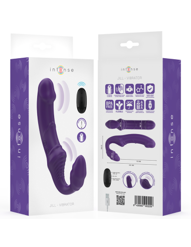 Intense Jill Vibrador Duplo 20 cm... Intense Jill Vibrador Duplo 20 cm...