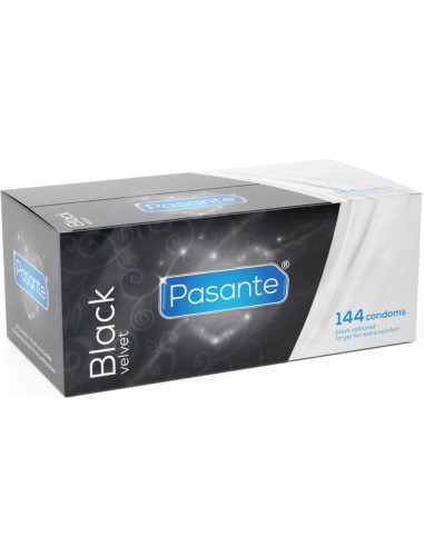 Pasante Préservatifs En Velours Noir...