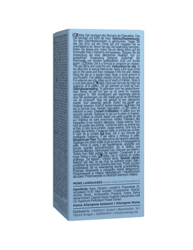 Mister Size Gel Ritardo 50 ml