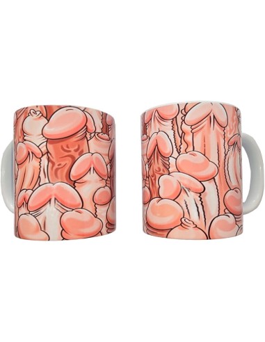 Diablo Picante Taza Color Penes 370 ml Diablo Picante Taza Color Penes 370 ml