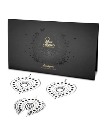 Bijoux Indiscrets Flamboyant Noir Et Argent - MySexyShop