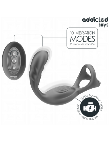 Addicted Toys Anillo Doble Vibrador...