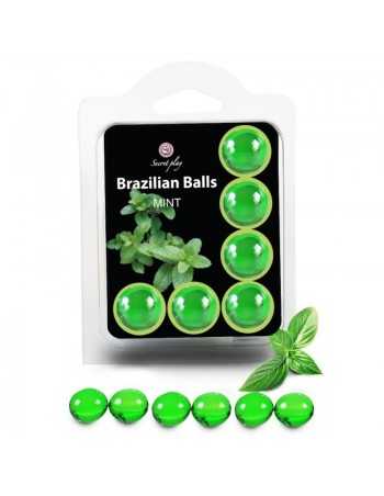 Secretplay set 6 brasilians balls mint - MySexyShop.eu