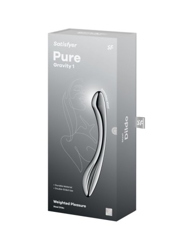 Satisfyer Pure Gravity 1 Dildo Acero... Satisfyer Pure Gravity 1 Dildo Acero...