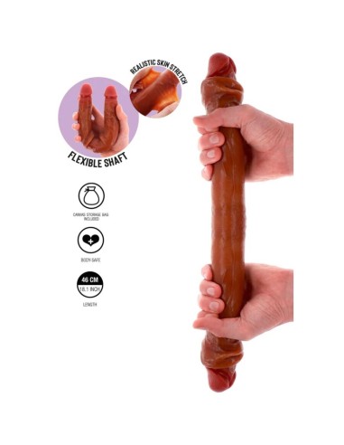 Get Real Doppelendes Silikon Dildo...