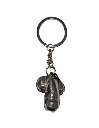 Diablo Picante Silver Metal Keychain...
