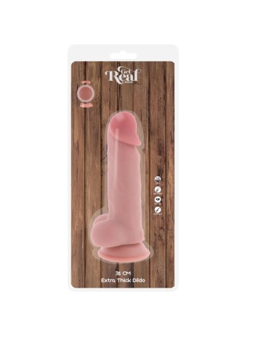 Get Real Deluxe Realistic Penis With...