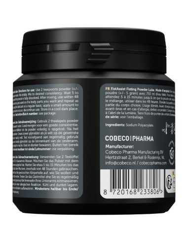 Cobeco Fist Assist Powder Lube 135 gr