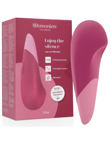 Womanizer Vibe Lay On Silent Vibrator...