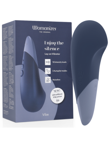 Womanizer Vibe Lay On Silent Vibrator...