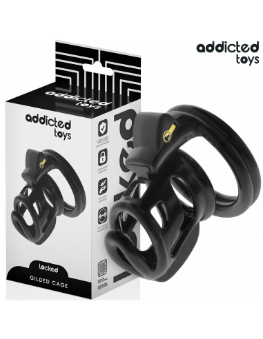 Addicted Toys Locked Gilden Cage...