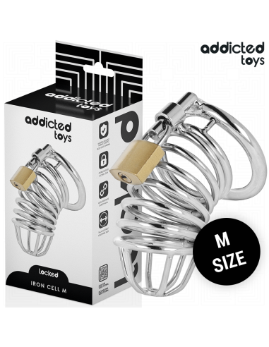 Addicted Toys Locked Iron Cell Metal...