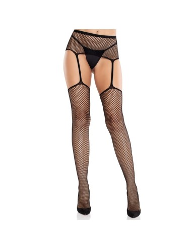 Leg Avenue Bas En Dentelle Avec Croix...