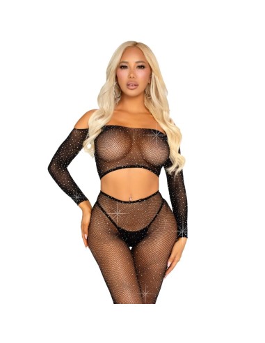 Leg Avenue Crop Top Y Legging De... Leg Avenue Crop Top Y Legging De...