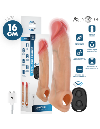 Mr Intense Arnold L Vibrator Silicone...