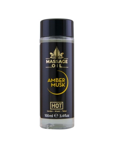 Hot Aceite De Masaje Amber & Musk 100 ml