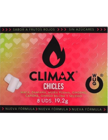 WUG Climax Chicle funcional con Maca,... WUG Climax Chicle funcional con Maca,...