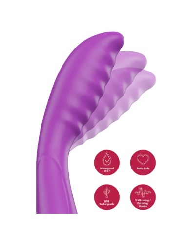 She.e.o Purple G Spot Tapping Vibrator