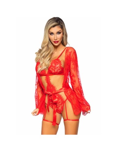 Leg Avenue 86123 Ensemble Peignoir Et...