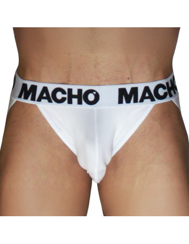 Macho Mx29Bl Jock Blanc + Blanc