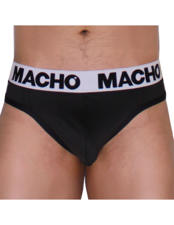 Macho Mtg002 Black/Black Thong
