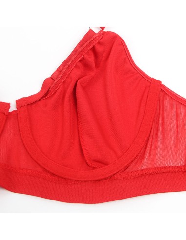 Subblime 955267 Red Bondage Bra With...