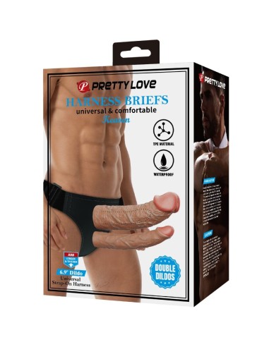 Pretty Love Keaven Harness Briefs...