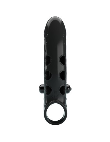 Romance Vibrating Penis Sleeve Black