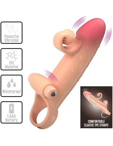 Romance Vibrating Penis Sleeve Natural