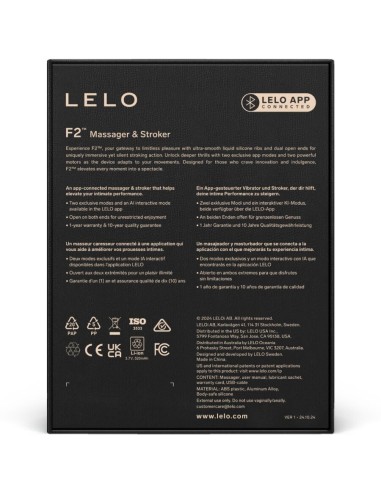 Lelo F2S ™ Teal Masturbador Masculino