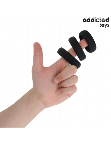 Addicted Toys Set Di Anelli Piatti In...