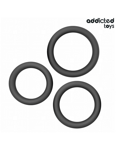 Addicted Toys Set De Anillos Silicona...