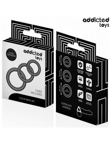 Addicted Toys Conjunto De Anéis De...