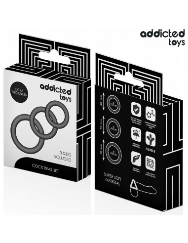 Addicted Toys Set Di Anelli In...